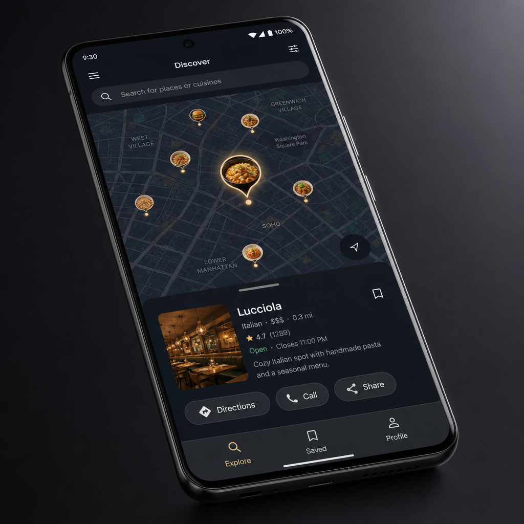 SpotNBite Android App